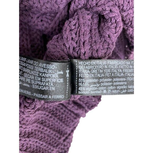 Massimo Dutti Womens Sweater S Small Pullover Mulberry Purple 5713/617 NWT - Picture 7 of 10